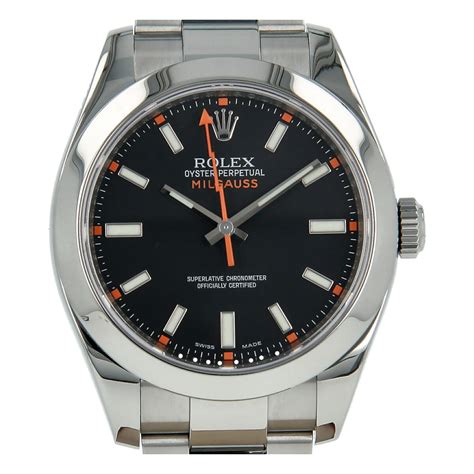 rolex milgauss segunda mano